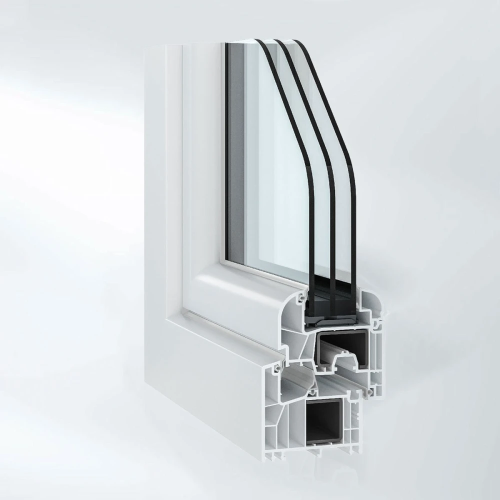 Sistem ferestre din PVC, Salamander, GreenEvolution CURVE