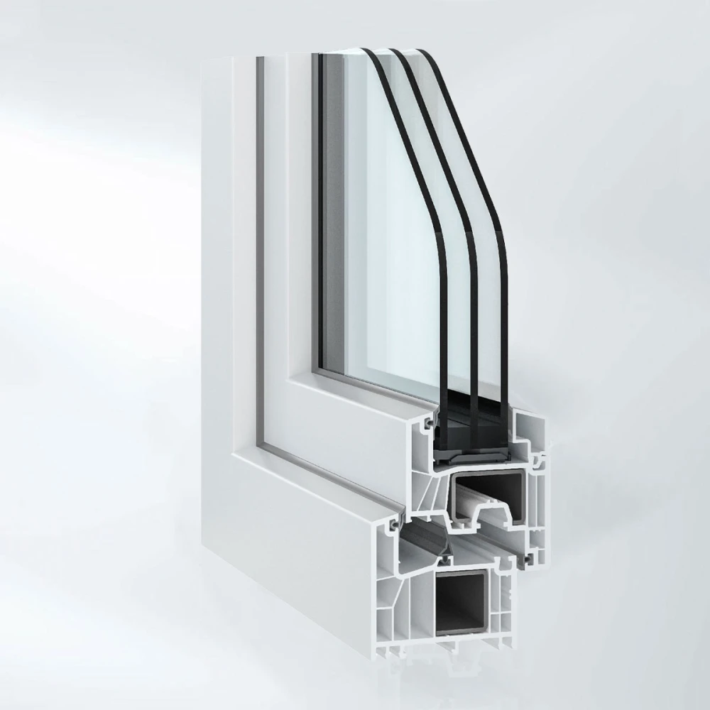 Sistem ferestre din PVC, Salamander, GreenEvolution FLEX A de Renovare